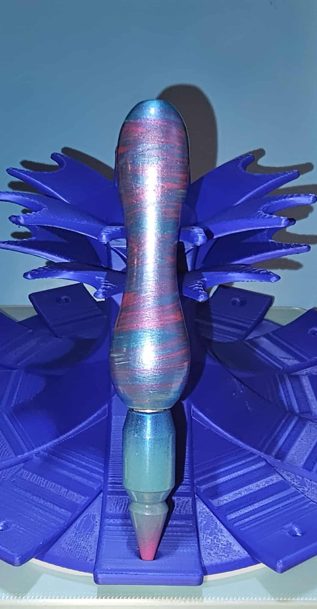 FLASH SALE! 5.5 Total inches Medium/THICK grip PAINTED WOOD #2