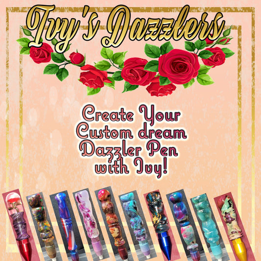 Custom Refillable Dazzle Pens
