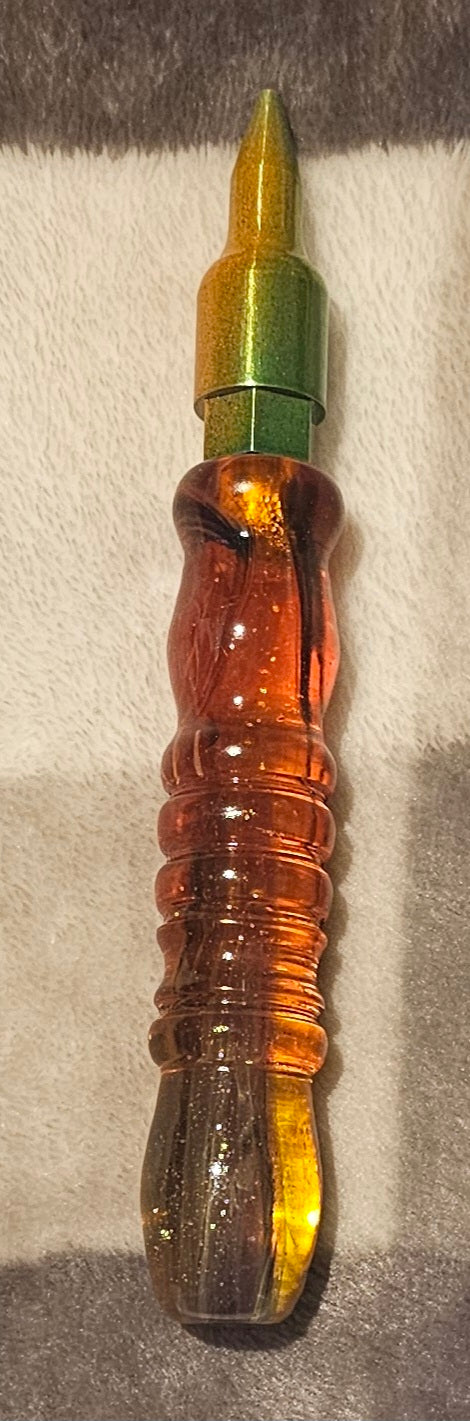 Multi- Colored with Flakes 6 Total inches Medium Grip