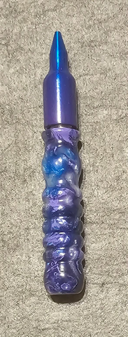 Purple/Blue Regular Grip  5 Total inches