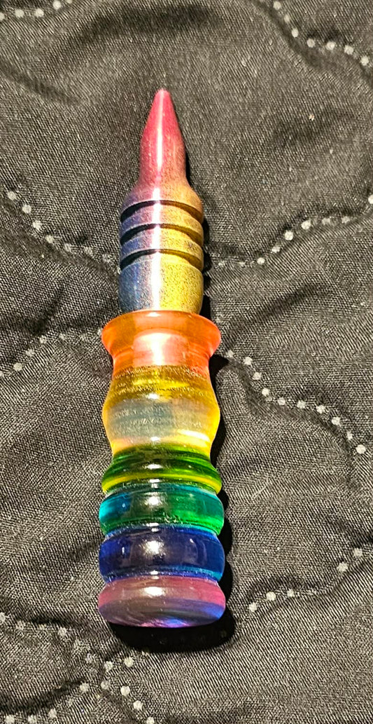 4 Total Inches Thick Grip  (Rainbow)